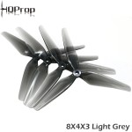 HOT 2Pair HQProp 8X4X3 8040 3-Blade Black-Glass Fiber Nylon Propeller for 8inch Multirotor X-Class MacroQuad Drones (2CW+2CCW)
